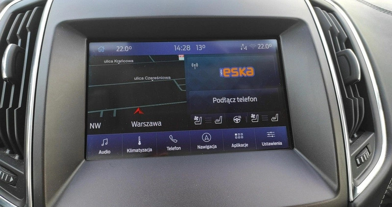 Ford S-Max cena 159900 przebieg: 56286, rok produkcji 2019 z Warszawa małe 232